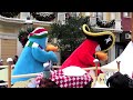 Club Penguin float in Disney Parks Christmas Day Parade from the Magic Kingdom