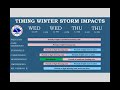 February 9, 2021 Facebook Live Ice Storm Briefing