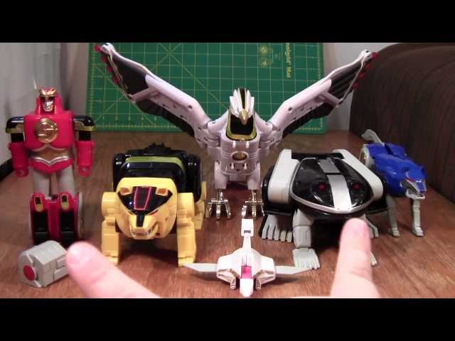 Power Rangers Ninja Megazord / Ninja Mega Falconzord Review (Toy Figure)