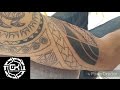 Maori tattoo #1 part 1 - Tattoo time lapse