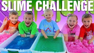 Gelli Baff Slime Challenge Toys & Sour Candy - Family Fun Pack
