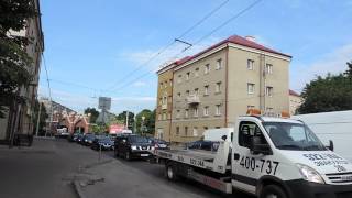 Видео Калининград Königsberg По улице Суворова от улицы Нансена до Южного Вокзала от GWGRussian, улица Чаадаева, Калининград, Россия