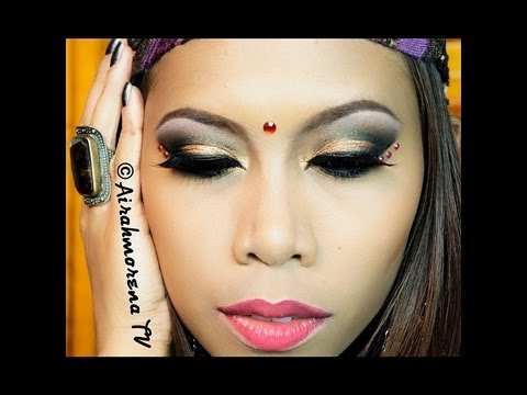 Best Gypsy Makeup Tutorial Halloween 2012