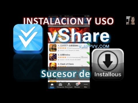 Instalar vShare sucesor de Installous para iOS 6.x iPhone 5, 4S, 4, 3GS, iPod Touch, iPad Mini