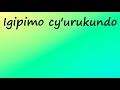 IGIPIMO CY'URUKUNDO by Rugamba Cyprian (composed by choir  by Chorale Christus Regnat)