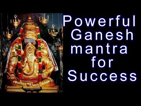 Powerful Ganapati Mantra for Success