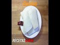 Migas de bacalao sobre cama de verduras