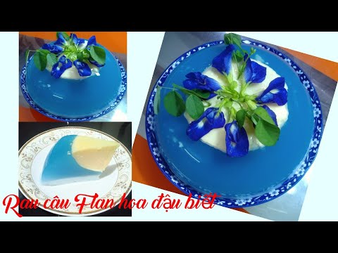 Cách làm rau câu Flan