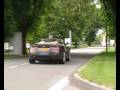 Aston Martin DB9 take off leaving brutal exhaust note!!