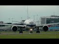 (Close Up) China Southern Cargo Boeing 777F - Takeoff at Amsterdam Schiphol Airport [HD]