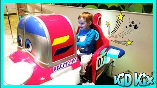 Wheels on the Bus funny song for kids videos on Playground rides