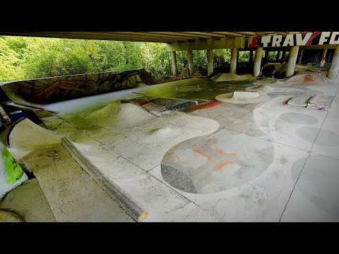 THIS DIY SKATE PARK IS INCREDIBLE?!