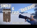 RUST Simple but OP raid base for large groups