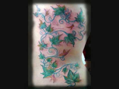 rose vine tattoos. Vine Tattoos Designs