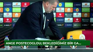 Ange Postecoglou Beklediğimiz Bir Galatasaray Ile Karşılaştık Vi̇deo Eklendi̇