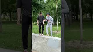 American Boy Prank Blind Man
