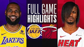 Game Recap: Heat 108, Lakers 107