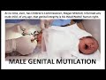 Watching video Megan Mitchell Failed in Her Duty of Care to Male Children ✂️🚼✂️