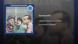 Watch Lambert Hendricks  Ross Sermonette video