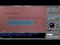 Blender Tutorial - Computer Fundamentals - Binary Numbers