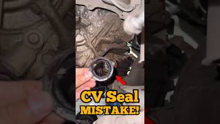 How To Remove Cv Axle Seal Without Damage