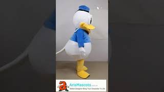 Adult Size Lovely Donald Duck Mascot Costume for Birthday Party Character Mascots Maker