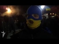 Харківські євромайданівці у супроводі «ультрас»...