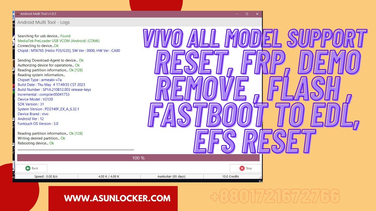 Vivo FRP remove Flash Screen lock remove demo remove Vivo FRP remove Flash Screen lock remove demo remove