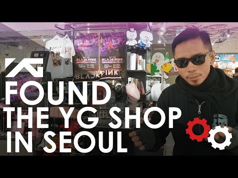 Found the YG Shop in Seoul! BLACKPINK Merch ahoy!