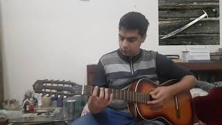 Dirilis Ertugrul All Season Starting Theme On Ten String Guitar Cover.