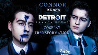 CONNOR (RK800) COSPLAY TRANSFORMATION || Detroit: Become Human