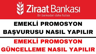 Emekli Promosyon Başvurusu Nasıl Yapılır - Promosyon Güncelleme Nasıl Yapılır Zi