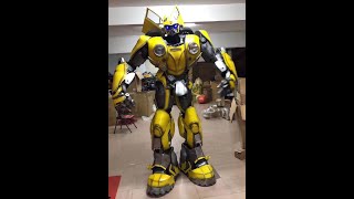 Transformateur de costumes Adult Transformer Bumblebee Beetle Costume for Entertainment Advertising