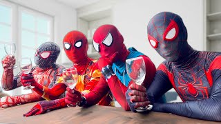 Superhero's Story || How Is Morning Of Spider-Man In The Mansion ?? (Funny Live Action) - Follow Me