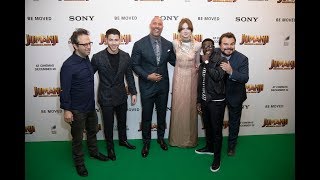“Jumanji: Welcome To The Jungle” Holds Its UK Premiere In London