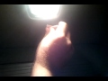 In cabina di notte sul Camion
