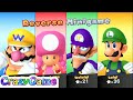 Mario Party 10 Mario Party - Wario vs Waluigi vs Luigi vs Toadette (Airship Central)