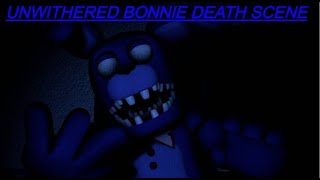 Sfmfnaf Unwithered Bonnie Death Scene