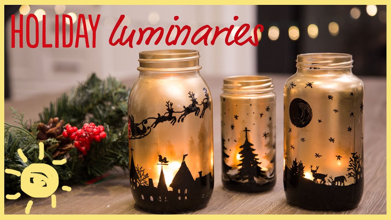 Diy Wax Luminaries