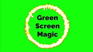 Green Screen Water Bending And Earth