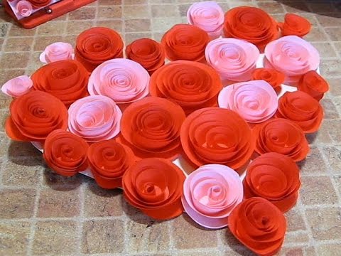Выкройки роз из гофрированной бумаги Выкройки роз из гофрированной бумаги