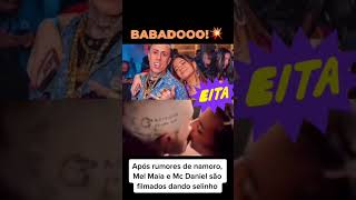 Mel Maia E Mc Daniel São Filmados Se Beijando.