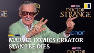 Legendary Marvel Comics writer Stan Lee dies aged 95
