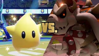 Mario Tennis Aces Luma Vs. Dry Bowser