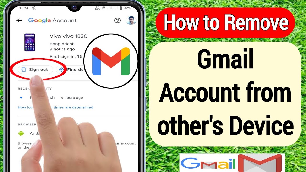 How to Remove Gmail Account from other’s Device (2023) | How to Remove Gmail Account from other’s Device (2023) |