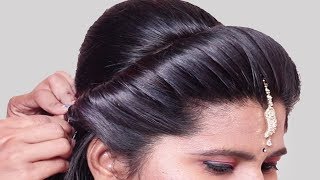 Easy & cute wedding hairstyle for girls | Bridal Hairstyle | Hair Style Girl || Hairstyles 2019