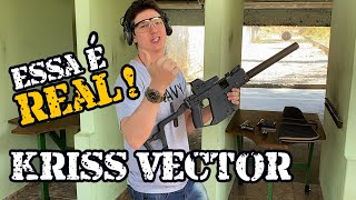 Atirei de Kriss Vector .45 ACP Real - Luiz Rider