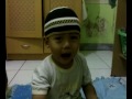 image Anak Yang Sholeh Pinter Lucu Umur 2 Tahun Belajar Adzan Sholat Berdoa Part7
