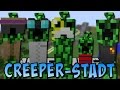 Minecraft CREEPER-STADT MOD mit POLIZEI! (Voxels Mod) [Deutsc...