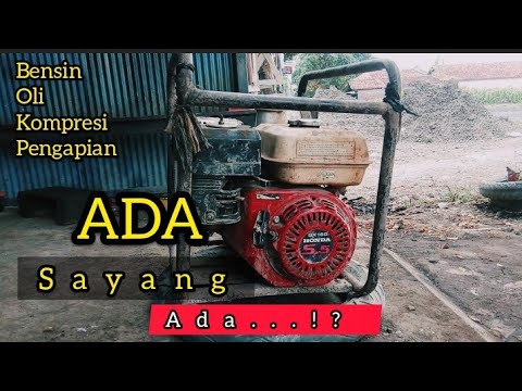 Semuanya terlihat normal tapi mogok || pompa air sawah gx160 maintenance